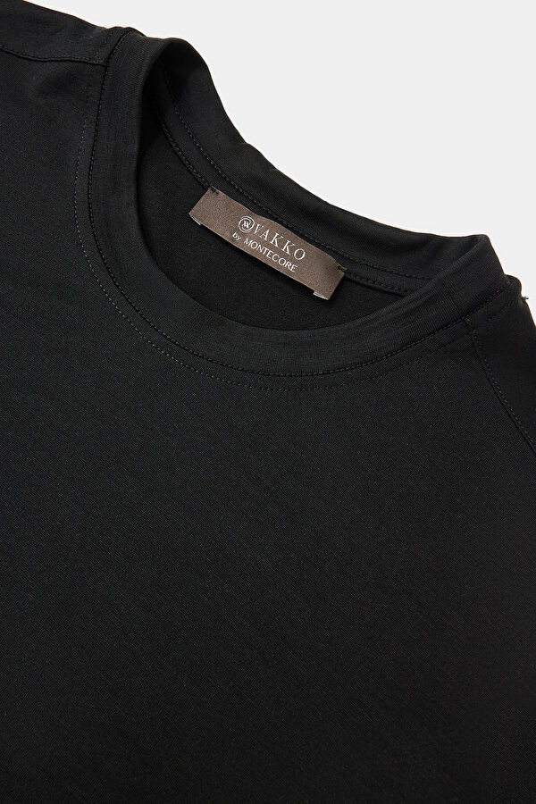 BLACK BICYCLE COLLAR SHORT SLEEVE TSHIRT 7
