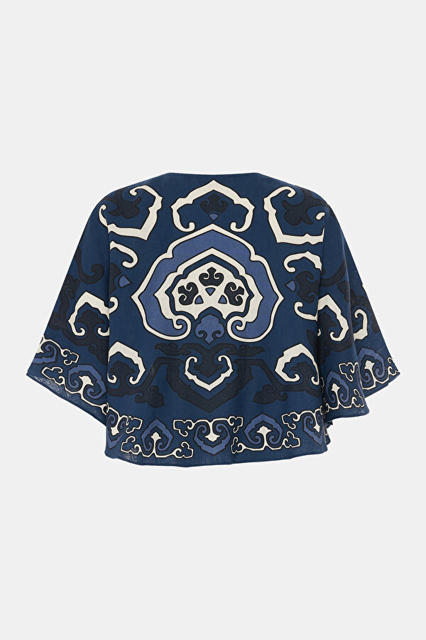NAVY BLUE BLOUSE 2