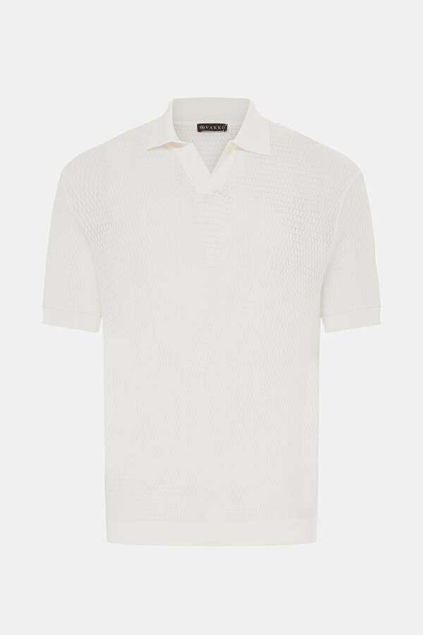 DÜĞMESİZ POLO YAKA KISA KOL TRİKO T-SHIRT