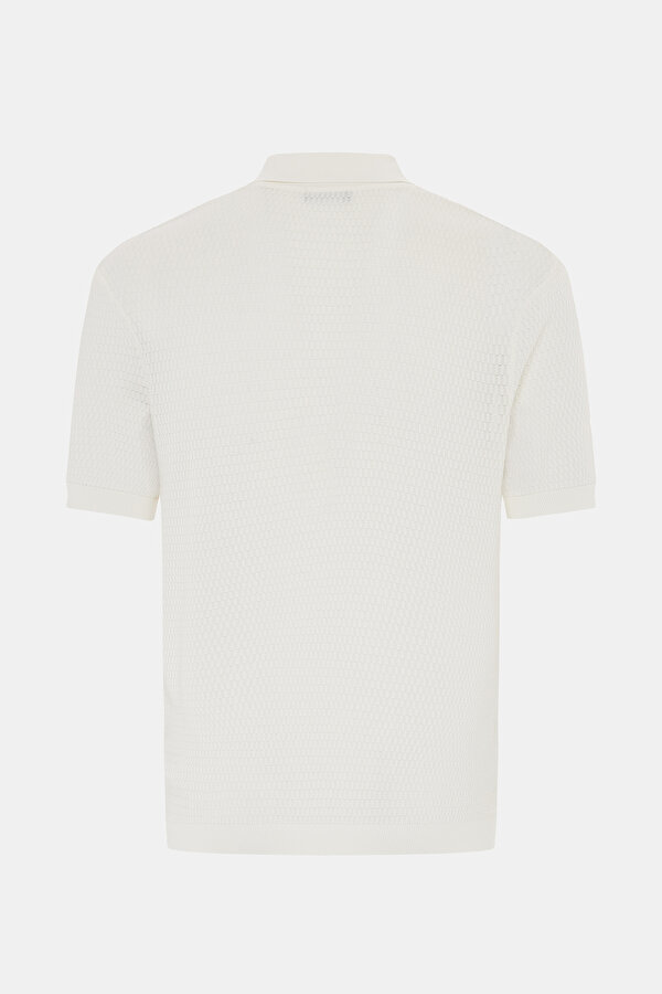 DÜĞMESİZ POLO YAKA KISA KOL TRİKO T-SHIRT 2