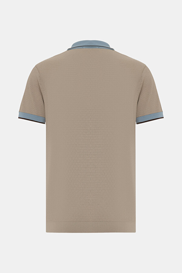 FERMUARLI POLO YAKA KISA KOL TRİKO T-SHIRT 2