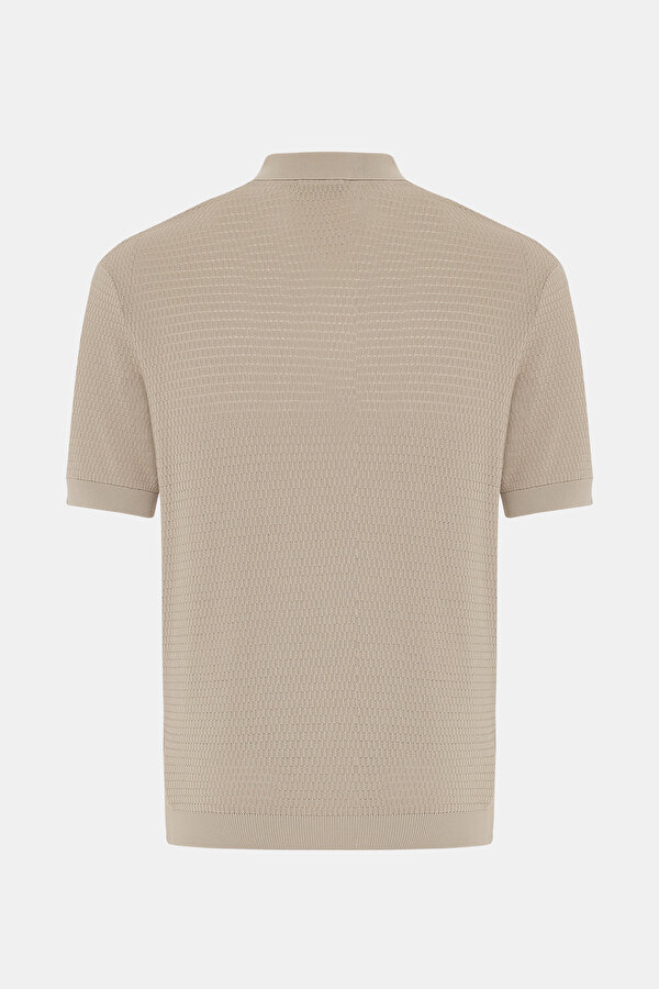 DÜĞMESİZ POLO YAKA KISA KOL TRİKO T-SHIRT 2