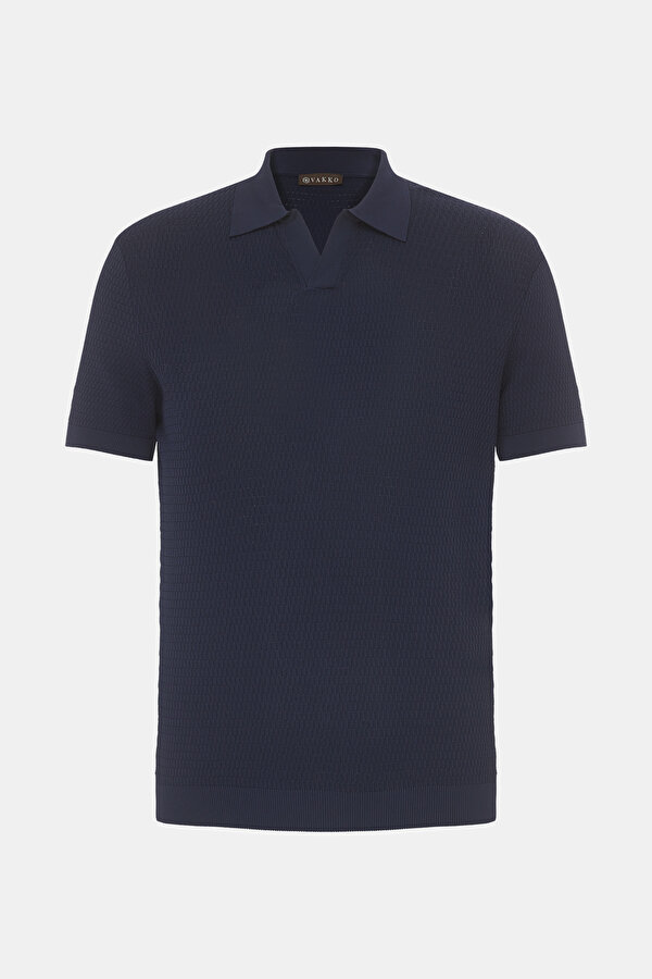 DÜĞMESİZ POLO YAKA KISA KOL TRİKO T-SHIRT