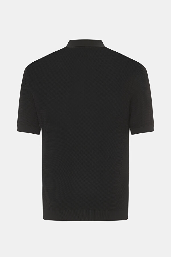 DÜĞMESİZ POLO YAKA KISA KOL TRİKO T-SHIRT 2