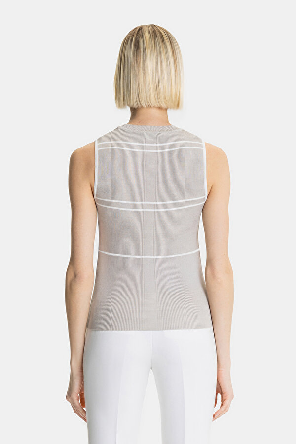 ECRU BASIC / ROUND NECKLINE 2