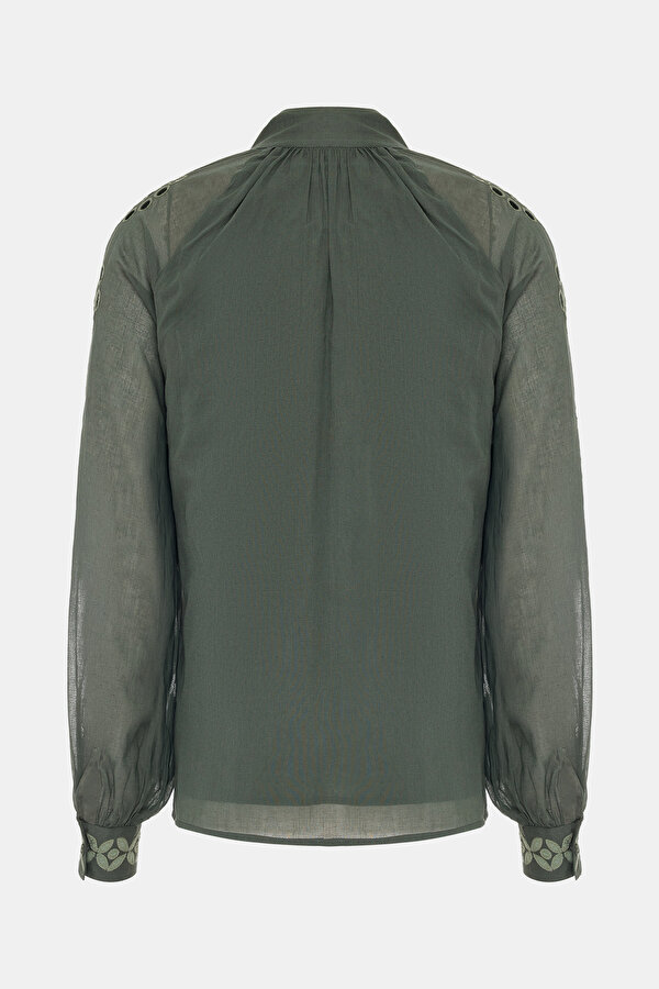 KHAKI BLOUSE 2