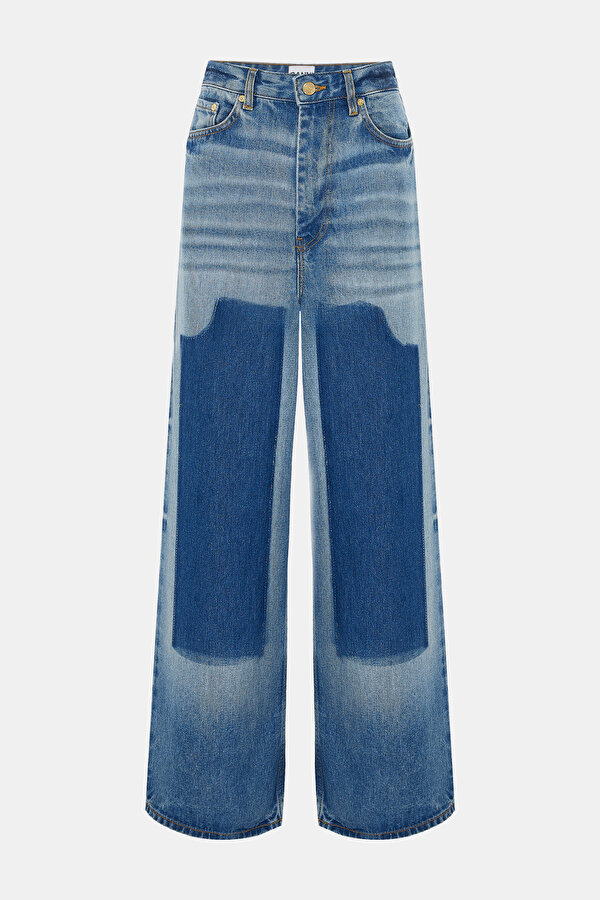 LİGHT WEİGHT DENİM BAGGY JEANS, BLUE, 27