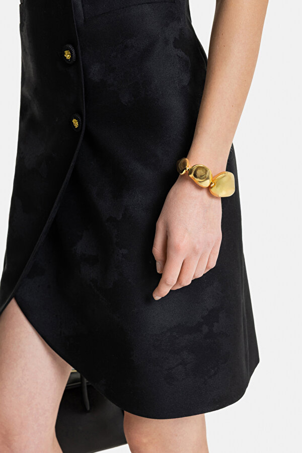 BLACK 3/4 SLEEVES ABOVE THE KNEE DRESS 6