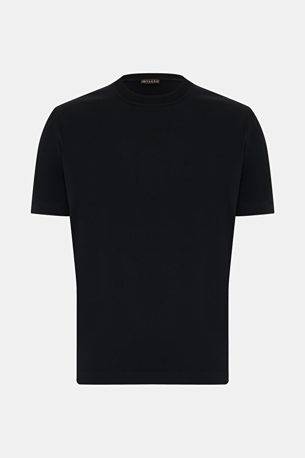 BİSİKLET YAKALI KISA KOL TRİKO T-SHIRT