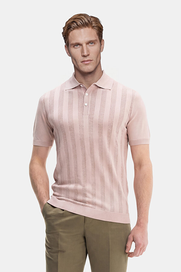 POWDER POLO NECK SHORT SLEEVE TSHIRT