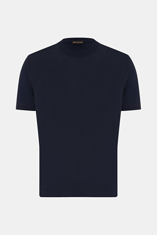 BİSİKLET YAKALI KISA KOL TRİKO T-SHIRT