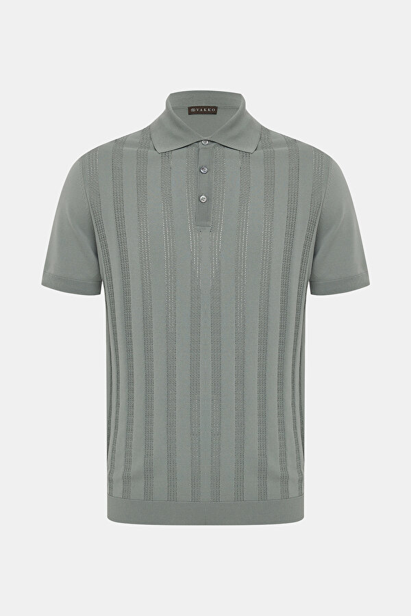 MINT POLO NECK SHORT SLEEVE TSHIRT 6