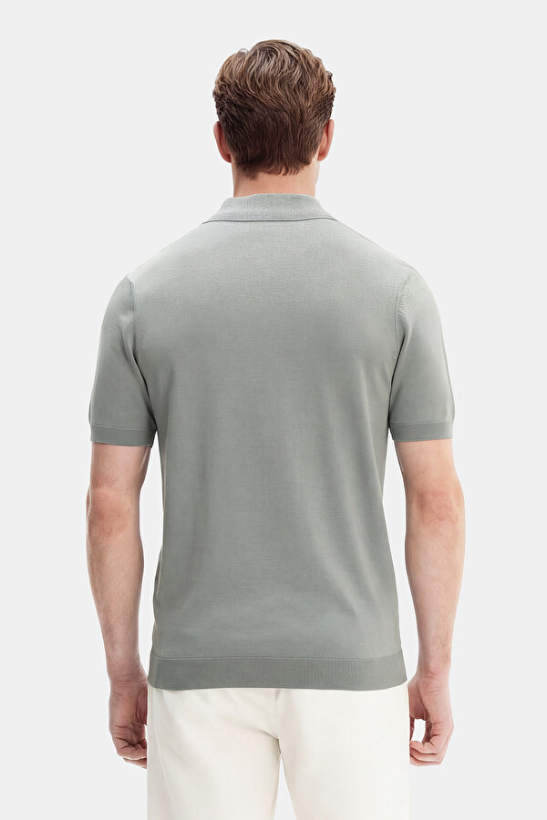 MINT POLO NECK SHORT SLEEVE TSHIRT 2