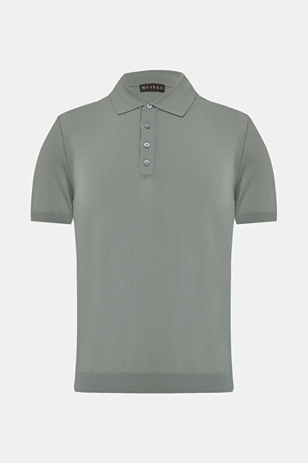 MINT POLO NECK SHORT SLEEVE TSHIRT