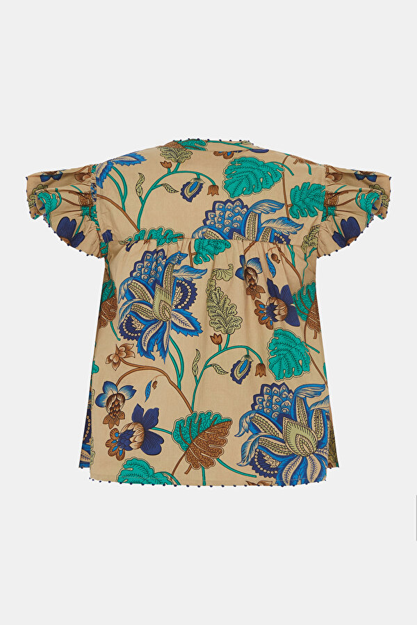 DARK GREEN BLOUSE 2