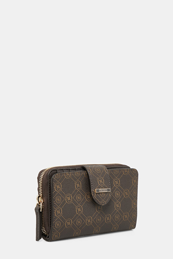 BEIGE MONOGRAM WALLET 2
