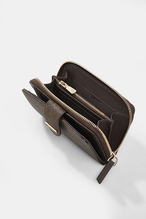 BEIGE MONOGRAM WALLET 6