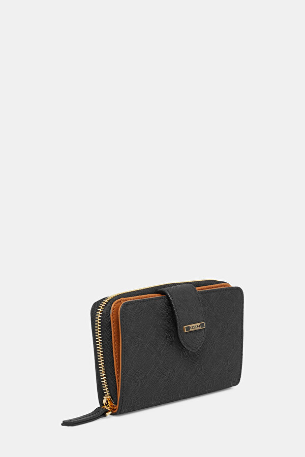 TAN MONOGRAM WALLET 2