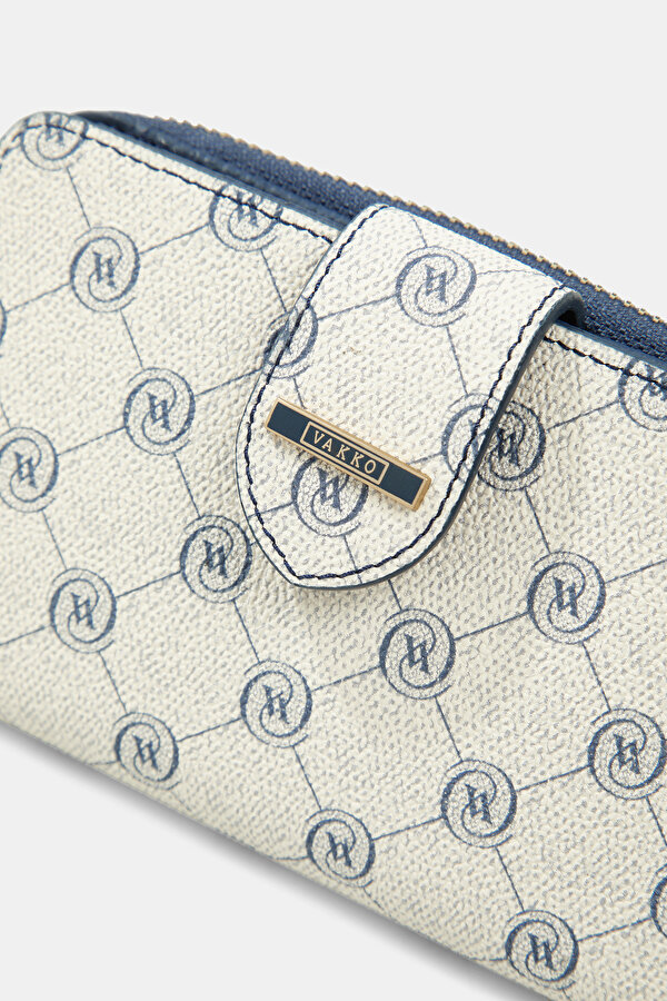 MULTICOLOR MONOGRAM WALLET 6