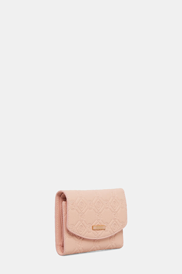 POWDER MONOGRAM LEATHER WALLET 2