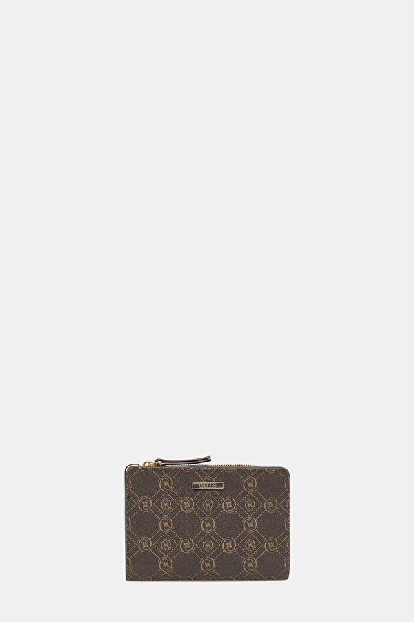NATURAL MONOGRAM WALLET