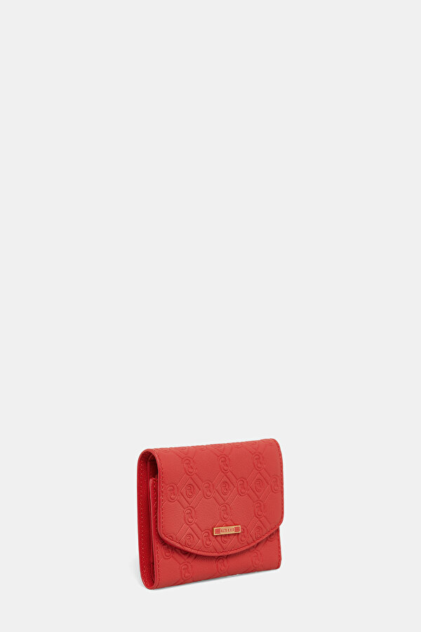 RED MONOGRAM LEATHER WALLET 2
