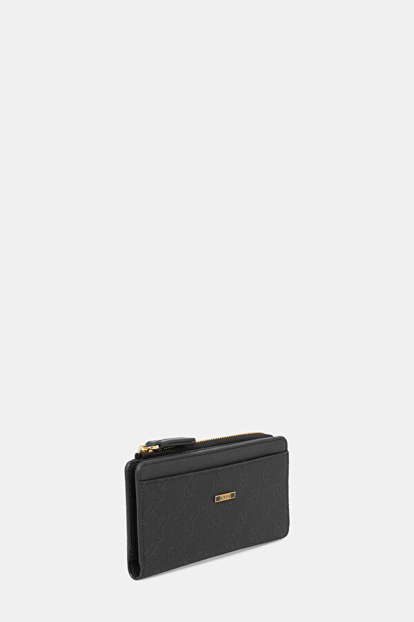 BLACK MONOGRAM WALLET 2