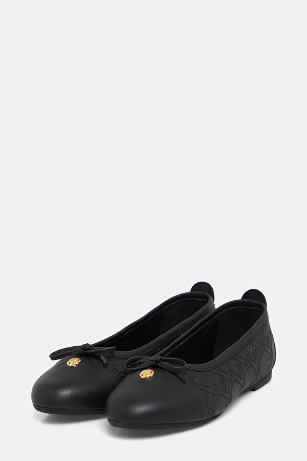 BLACK FLAT SHOES 2