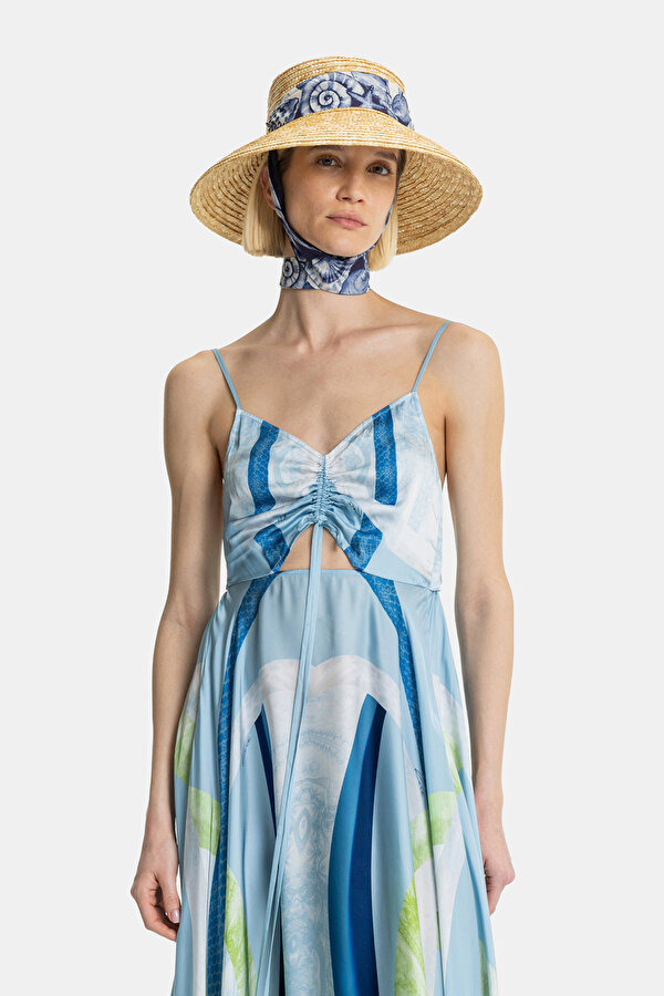 WHITE SLEEVELESS SUSPENDER DRESS 6