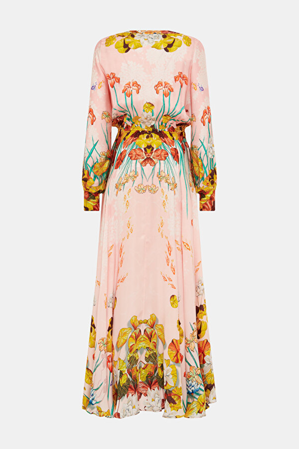 MULTICOLOR LONG SLEEVE DRESS 7