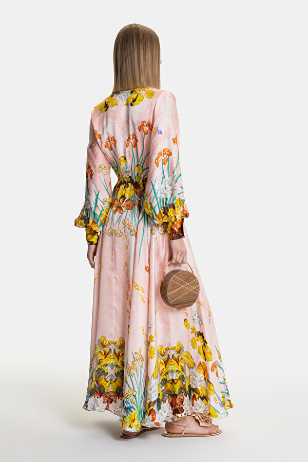 MULTICOLOR LONG SLEEVE DRESS 2
