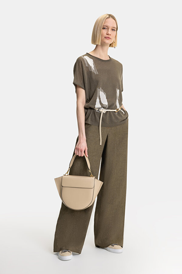 ECRU BASIC / ROUND NECKLINE TRICOT 6