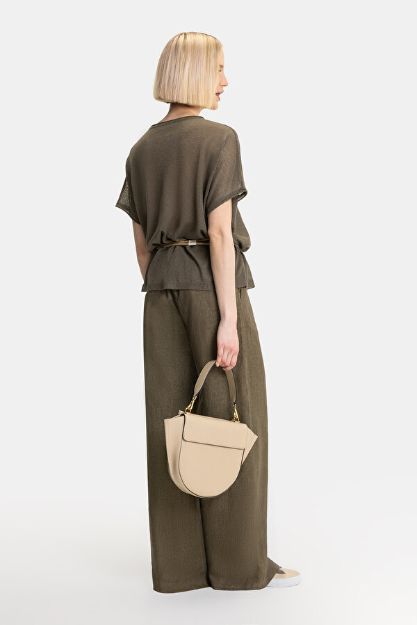 ECRU BASIC / ROUND NECKLINE TRICOT 7