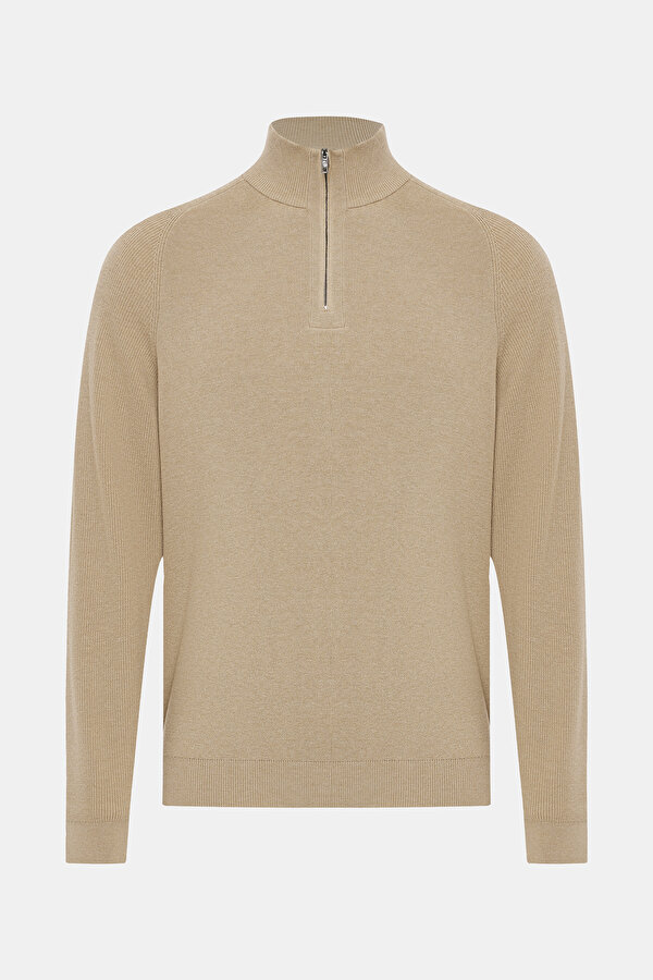 CAMEL 1/2 TURTLENECK TRICOT