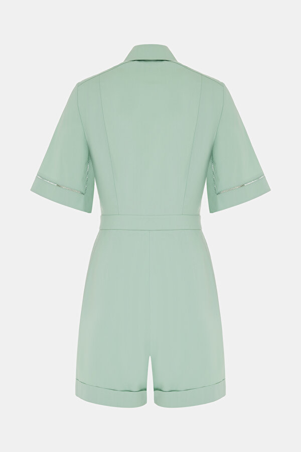 MINT SHORT SLEEVE JUMPSUIT 2