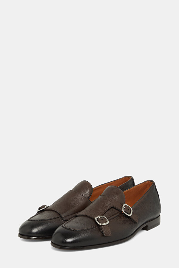 BROWN LEATHER SHOE 2
