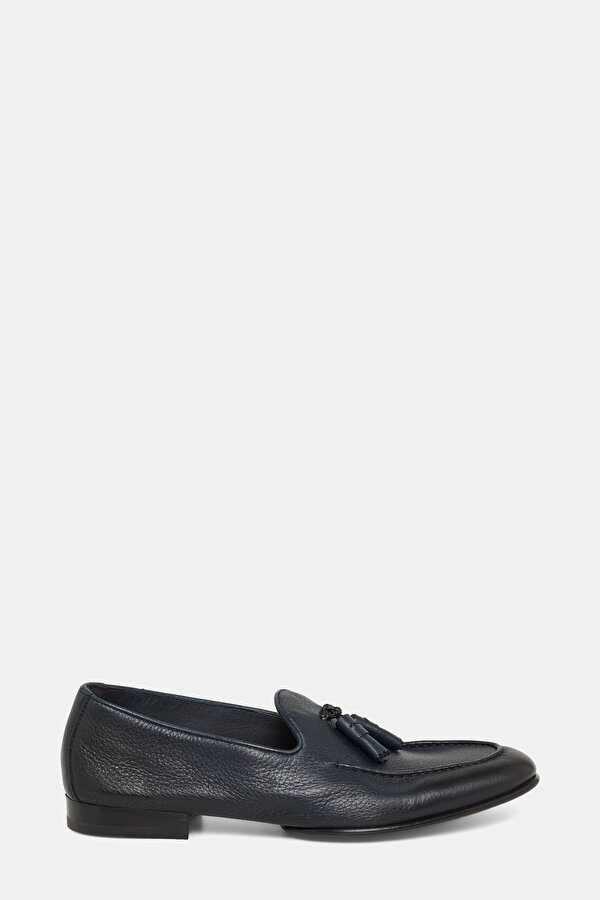 PÜSKÜLLÜ DERİ LOAFER