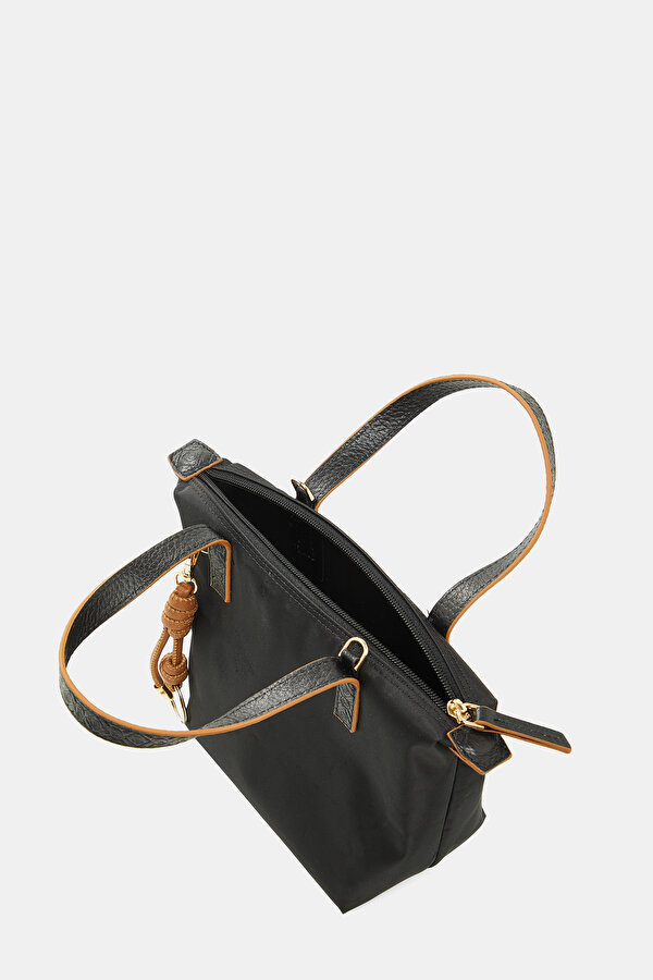 TAN MONOGRAM BAG 6