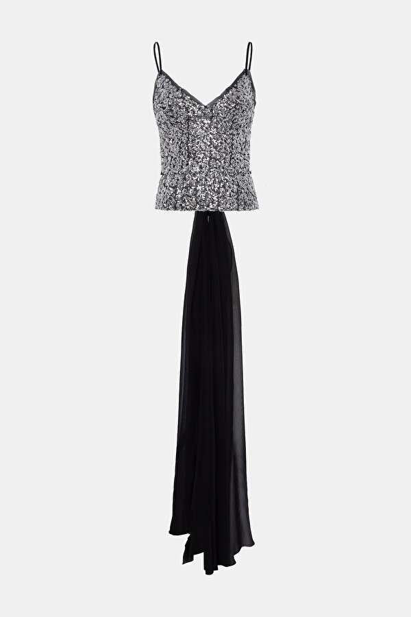 SİLVER BLOUSE