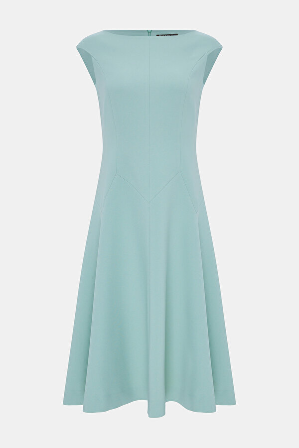 MINT SLEEVELESS BELOW THE KNEE DRESS 6