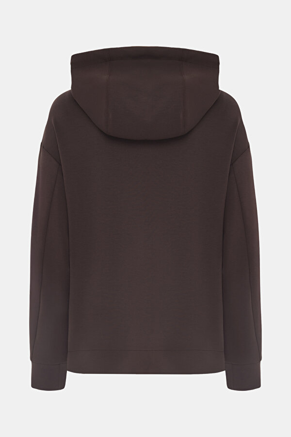 BROWN HOODIE SWEATSHIRT 2
