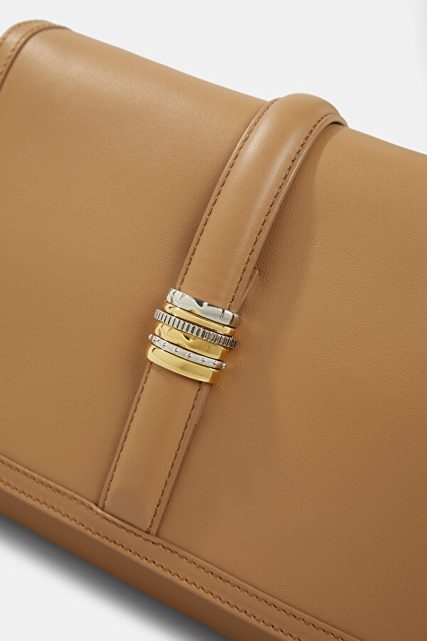 SILVER LEATHER BAG 6