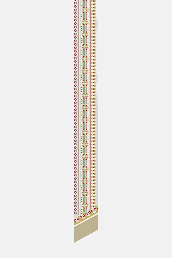 SILVER OBJECT DESIGN TWILL FOULARD 2