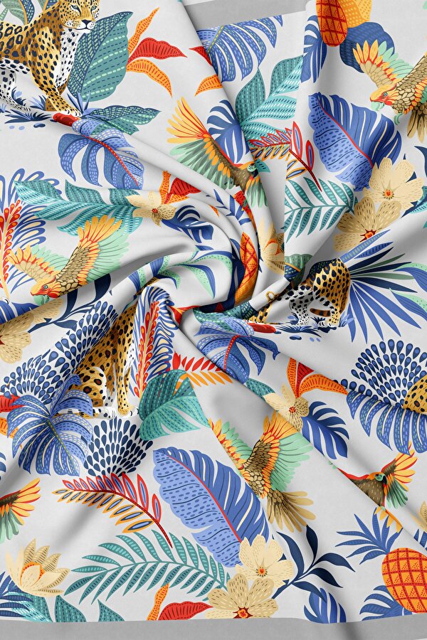 DARK BLUE ANIMAL FIGURED TWILL GAVROŞ 2