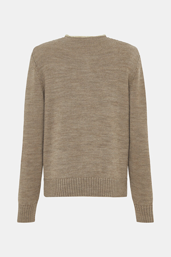 CREAM WOOL CARDIGAN 2