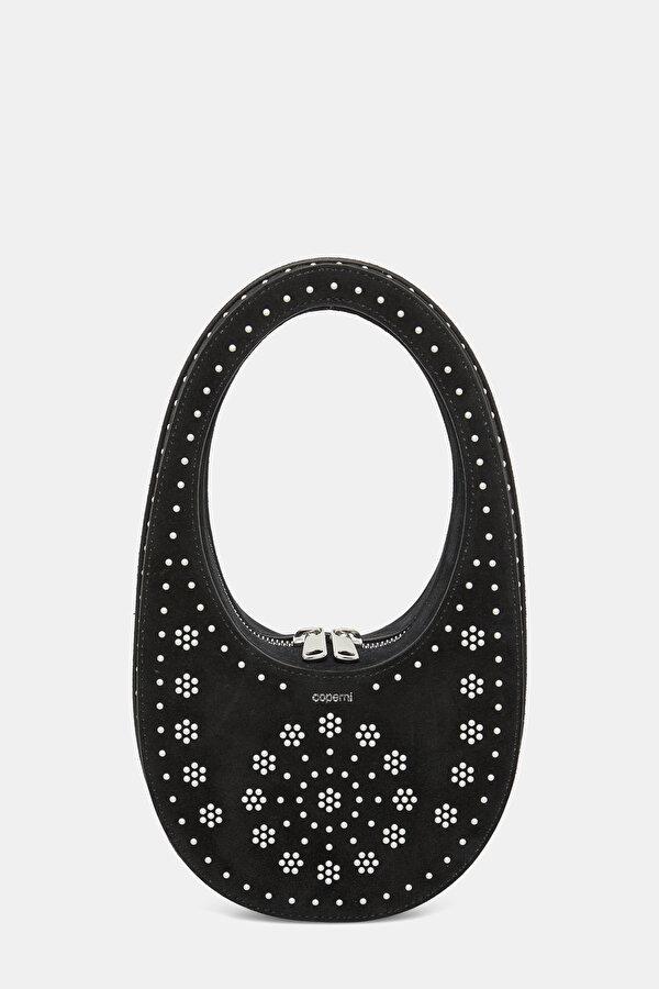 SILVER SEQUINED BAG