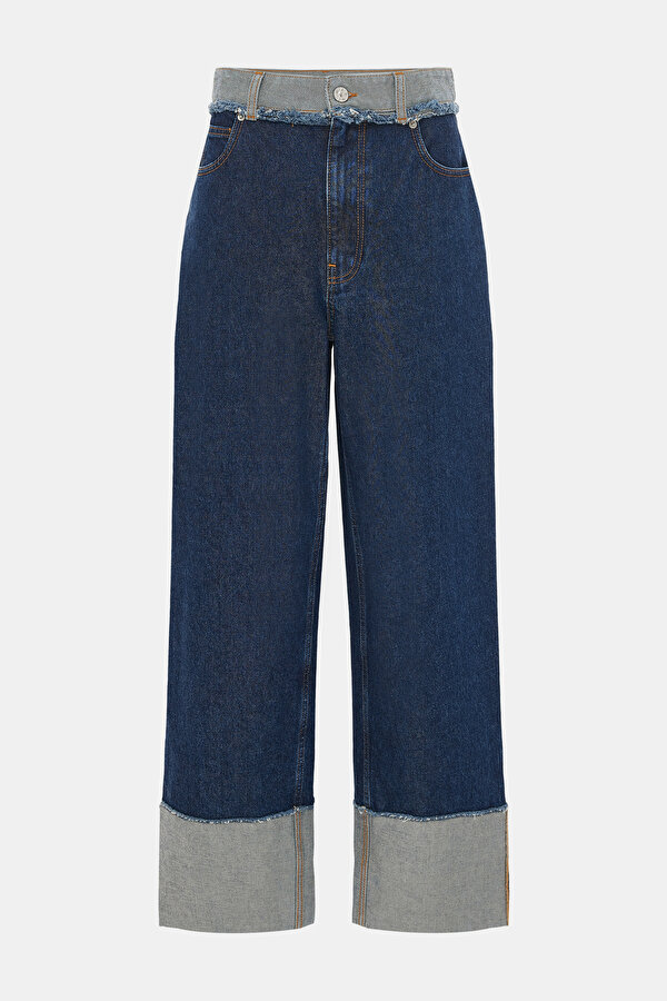 LACİVERT JEAN PANTOLON