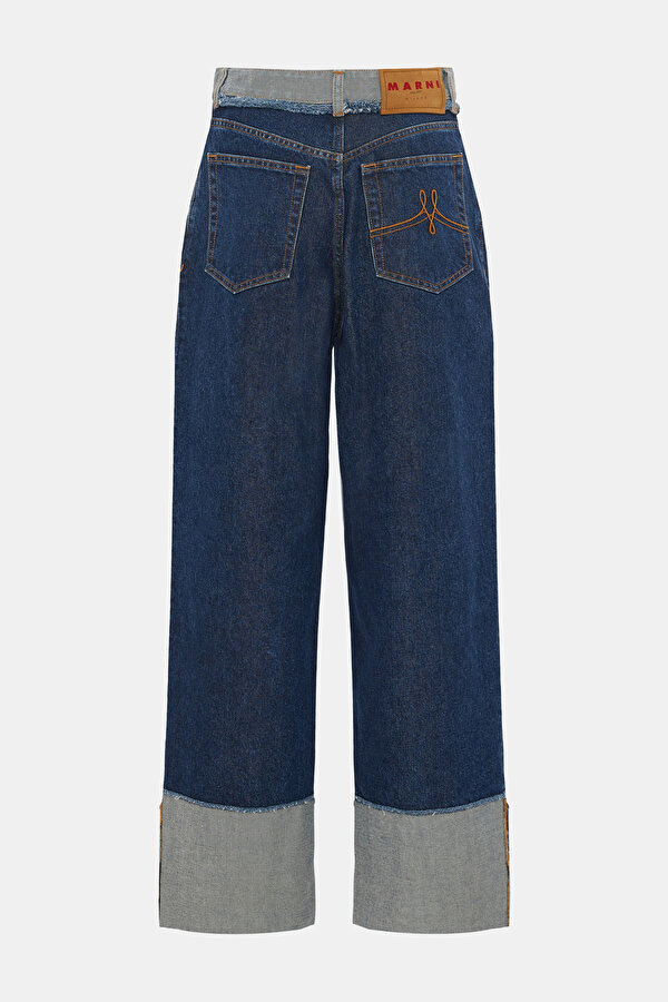 LACİVERT JEAN PANTOLON 2