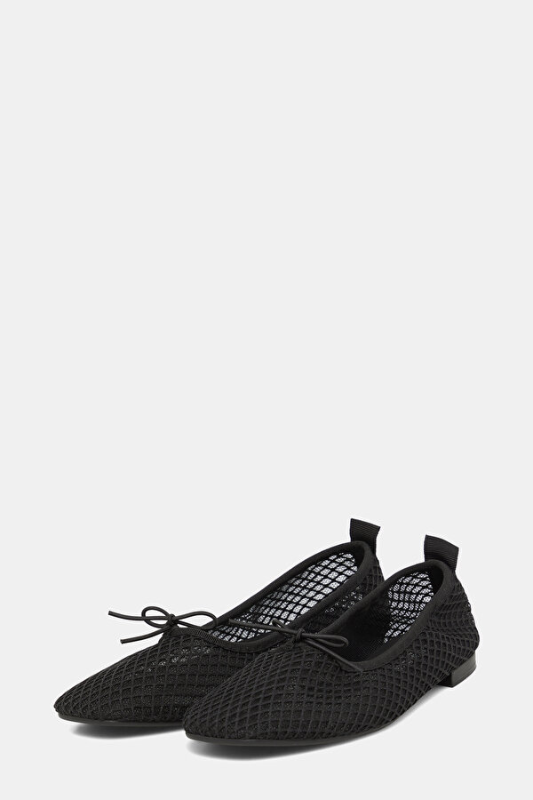 BLACK FLAT SHOES 2