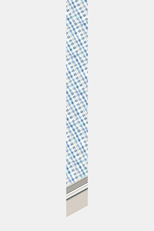 MINK OBJECT DESIGN TWILL FOULARD 2